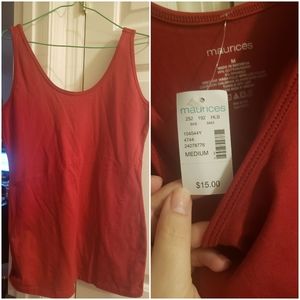 Maurices tank size medium